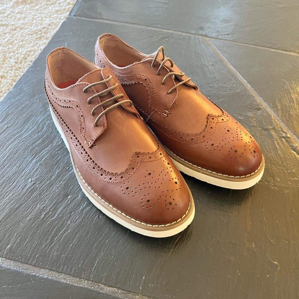 Bellfield leather shoes mens 8/41 new